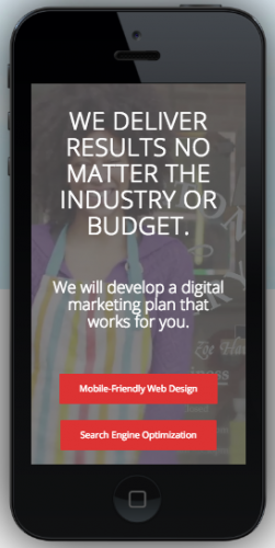 small business marketing responsive web design